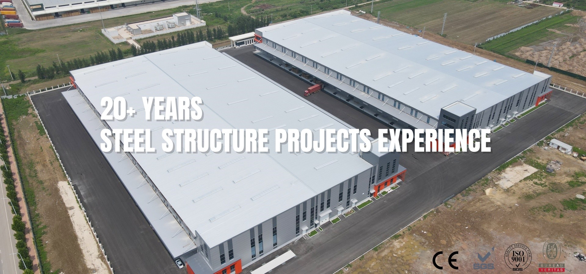 qualidade Construção de estruturas de aço fábrica