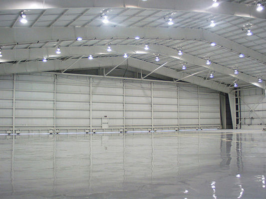 Estrutura de aço leve pré-fabricada Hangar Avião Construção de hangares de aviões