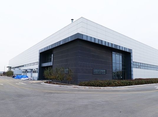 Edifício de aço industrial pré-fabricado de alta resistência