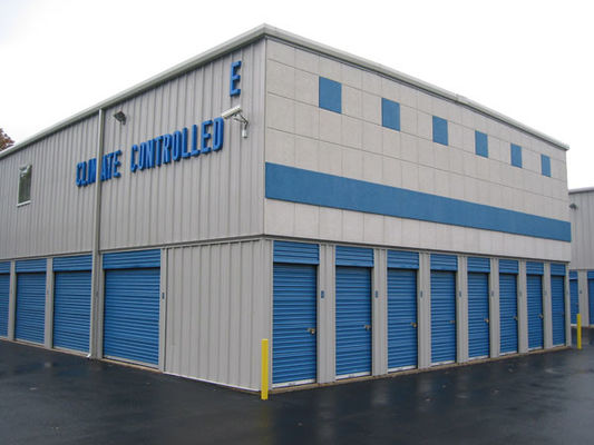 Edifício comercial de estrutura de aço de vários andares com forma de ligação de parafusos