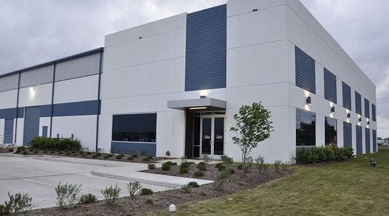 Q235B Material de aço bruto Edifício de aço de vários andares Superfície pintada / galvanizada