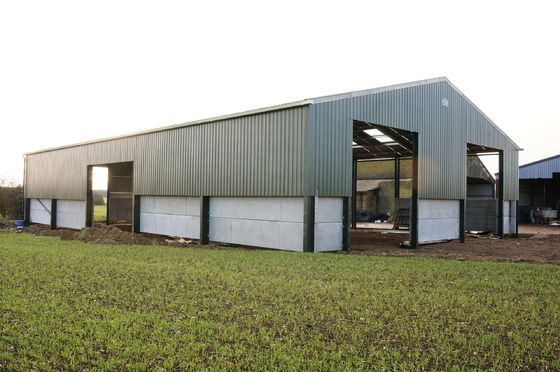 Construção Industrial Estrutura de aço pré-fabricada Armazém Construção de estaleiros