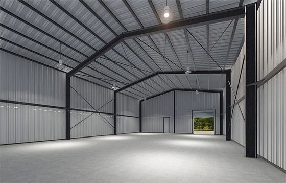 Armazém pré-fabricado de estruturas metálicas Construção de equipamentos de construção metálica
