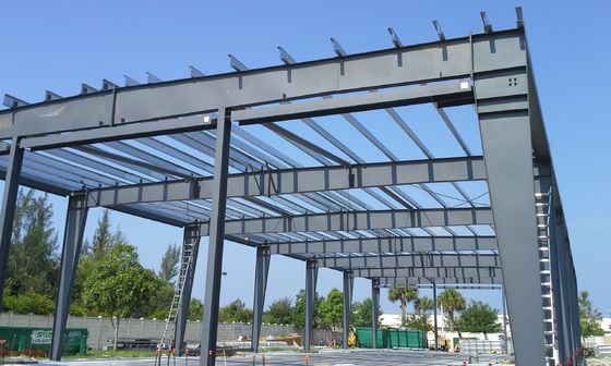 Q355b Estrutura de aço Edifícios industriais fabricados de aço