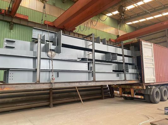 40' Carregamento de contentores Edifícios pré-fabricados de estrutura de aço para armazém
