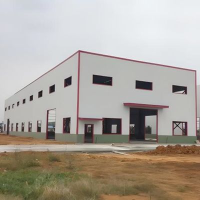 Aço H laminado a quente Estrutura de aço pré-fabricada Edifício pré-fabricado personalizado