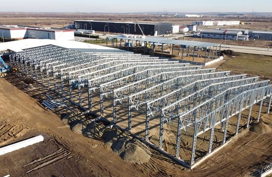 Construção de Armazéns Construção Industrial Edifício de Fábricas Prefabricadas