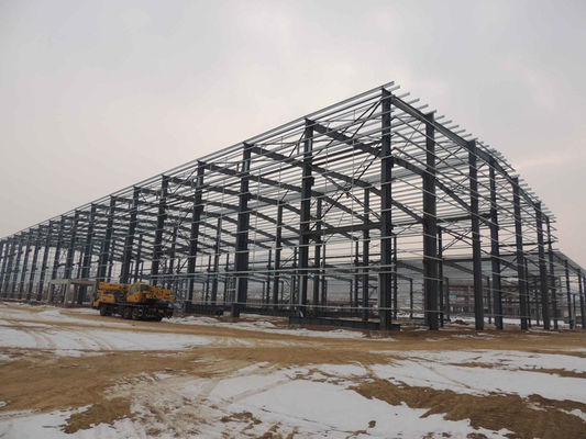 Q355b Q235b Edifícios pré-fabricados de aço Estruturas de estrutura metálica Construção