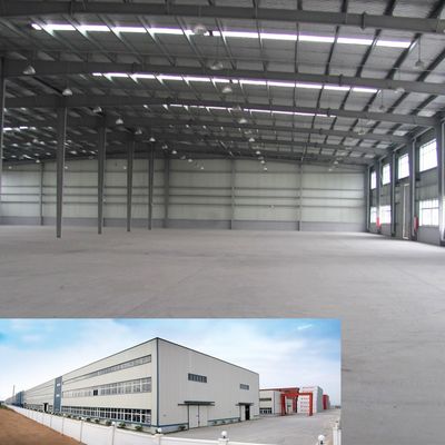 35m Construção estrutural de aço de comprimento claro Edifício de peso leve pré-fabricado