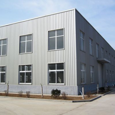 Edifício de construção de metal de carga pesada Edifício pré-fabricado de estrutura de aço leve
