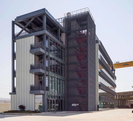 Oficinas Edifício de aço de vários andares Estrutura de aço Edifício de construção personalizado