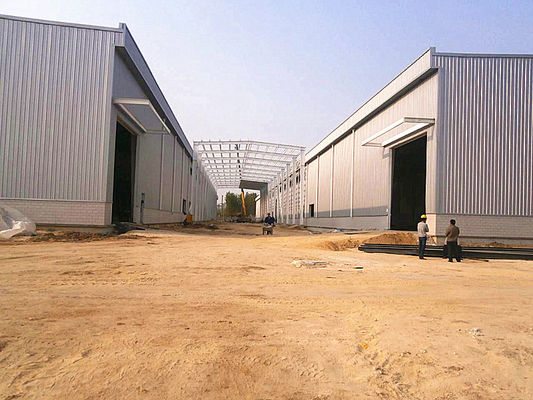 Fabrica de construção de estruturas de aço pré-fabricadas SGS BV CE aprovado