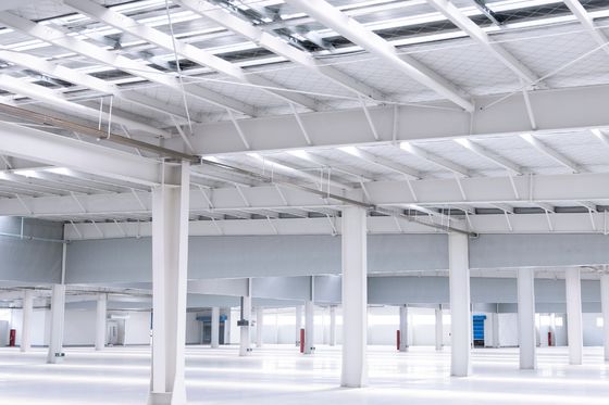 Fábrica industrial pré-fabricada Edifício de aço leve Parque de estacionamento/Escola/Hospital/Armazém/Armazém de aço