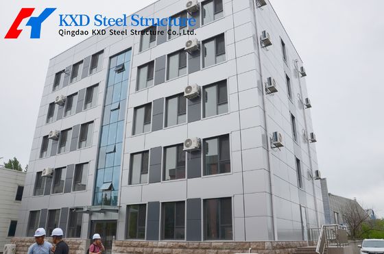 Construção de painéis de parede de aço em PU com purlins galvanizados C / Z