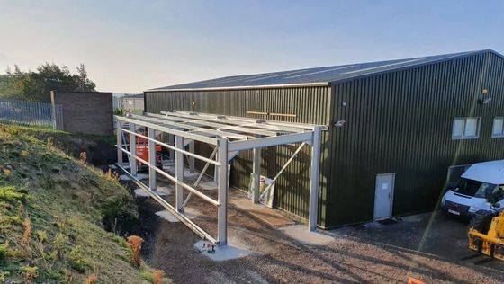 Fábrica Espaço Metal Armazém Estrutura Peb Edifício Comercial