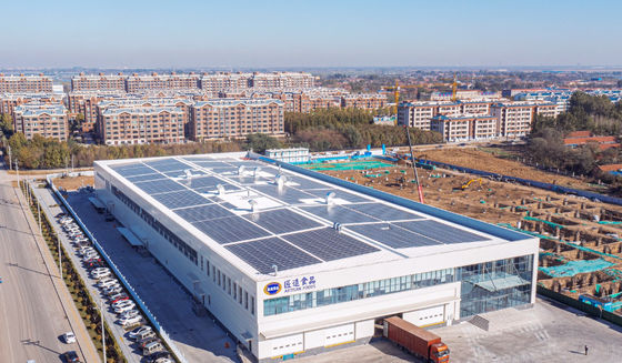 Solução sustentável de oficina de estruturas de aço modulares verdes