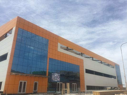 Argélia Projeto livre Estrutura de aço pré-fabricada Oficina Edifício de armazém