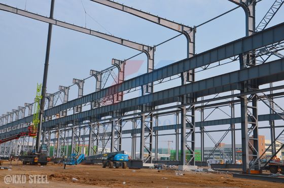 Ponte Estrutura de aço pré-fabricada Armazém Fabricação Estrutura de metal Empresa Estrutura de aço de metal Edifício de armazém
