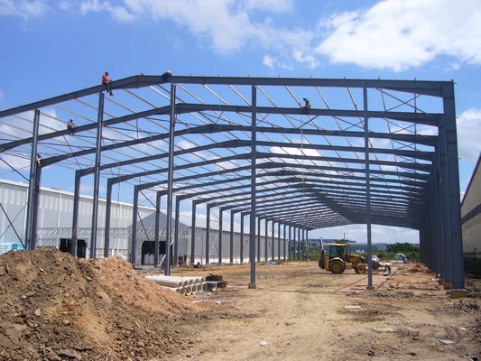 Edifício de aço estrutural pré-fabricado de alta resistência a furacões