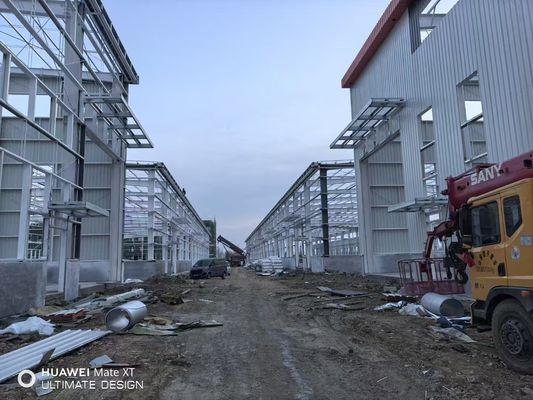 Edifícios de aço pré-construídos ecológicos para uso residencial e agrícola
