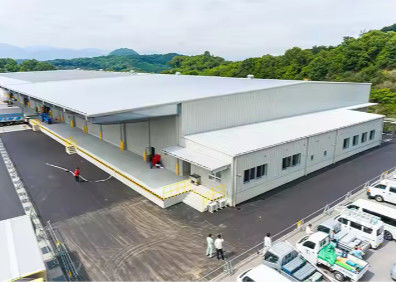Construções industriais de aço pré-fabricadas de peso leve Armazéns modernos