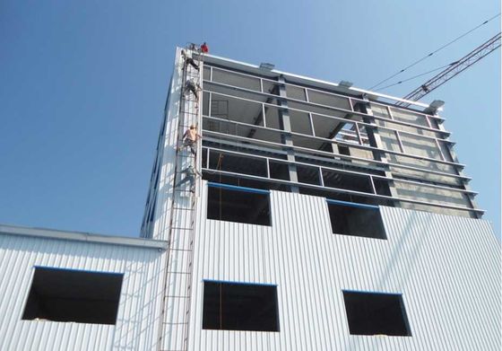 Edifício de construção de metal com alta eficiência energética e revestimento de zinco 80-275 g/m2