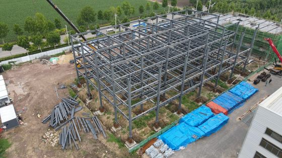 Armazém industrial pré-fabricado de estrutura de aço KXD concebido comercialmente