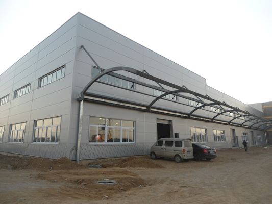 Edifícios industriais de aço de alta qualidade com certificação e garantia ISO