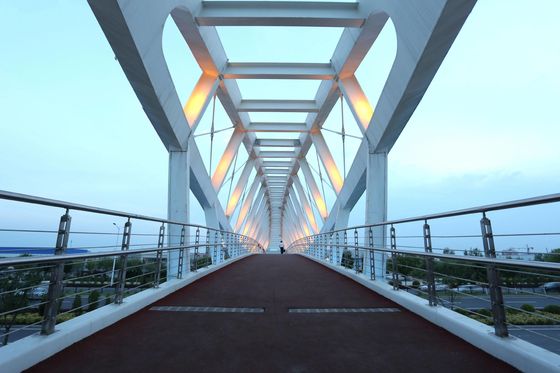 Ponte de vigas de caixa de aço soldada para tráfego pesado