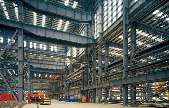 Custom Q355B Pre-Engineered Modular Prefab Industrial Warehouse Estrutura de aço Construção de edifícios