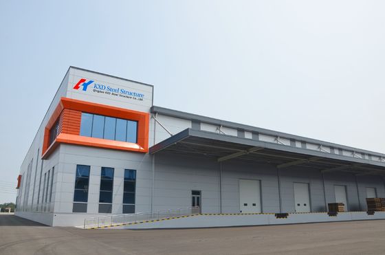 Edifícios de escritórios comerciais pré-construídos de aço, à prova de fogo e resistentes a terremotos, instalados rapidamente