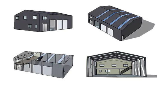 Construção de estruturas de aço pré-fabricadas por encomenda