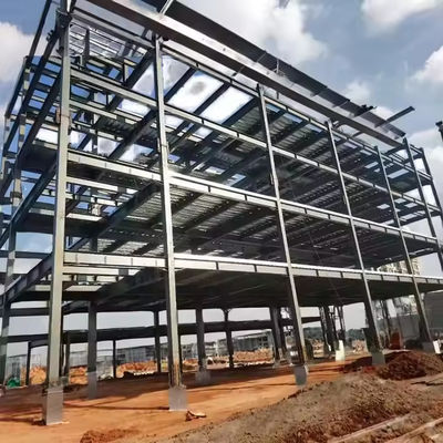 Orçamento Amigável Multi-story pré-fabricado Casa de aço pesado Estruturas de aço de alta altura Edifício Armazém Oficina
