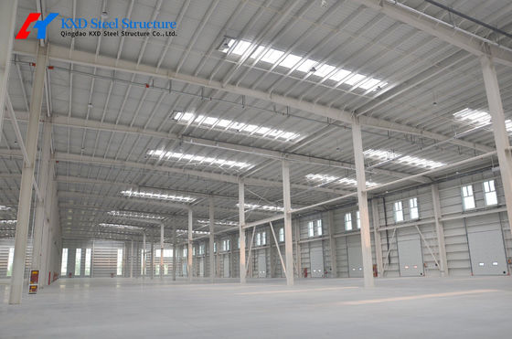 Estrutura de aço revestida sob medida Armazém de metal pré-fabricado Hangar Edifício