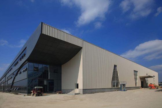 Preconstrução comercial Tratamento de superfície de poços Estrutura de aço Instalações industriais Oficina Ideias personalizadas