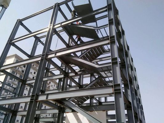 3-5 andares Estruturas pré-fabricadas de aço Armazém Escritórios Shopping Mall Edifícios comerciais