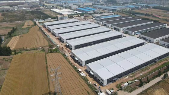 Zona de distribuição de armazenagem de logística de aço pré-fabricado