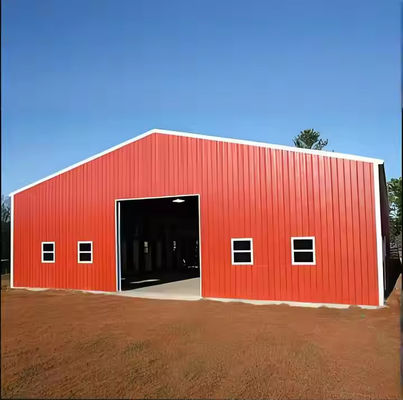 Construção industrial personalizada Estrutura de aço pré-fabricada Construção de metal Tipo leve padrão Construção de armazéns Oficina
