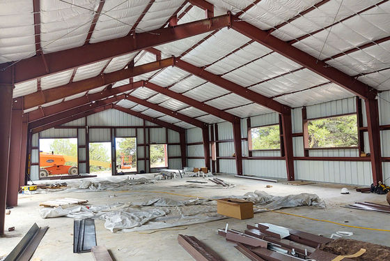 40x60 Barndominium Prefab Steel Warehouse Estrutura Edifício de metal