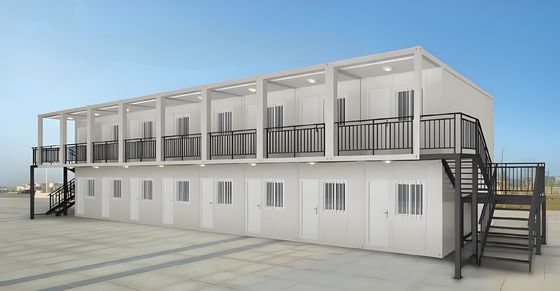 Casa minúscula de contêineres pré-fabricados modulares portáteis Q235B