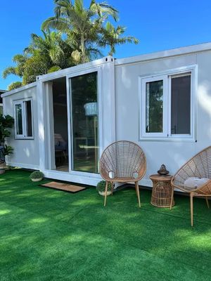 Casas de contêineres de transporte modulares expansíveis dobráveis ​​e pré-fabricadas