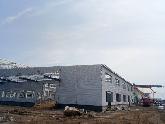 Edifícios de estrutura de aço personalizados com estruturas de aço de seção H