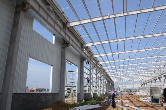 Armazém de Estrutura de Aço Pré-fabricado com Estrutura Q355B/Q235B