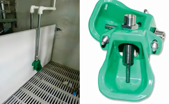 KXD aço inoxidável porco mamilo bebedouro equipamento de porcarias rápida instalação