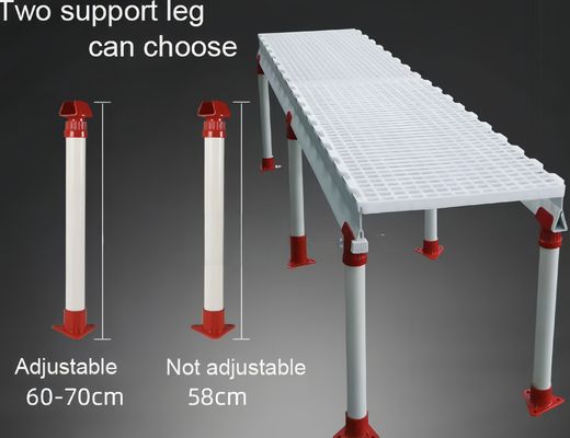 Fazenda de cabras de plástico com piso de barraca Casa de frango Branco / personalizado