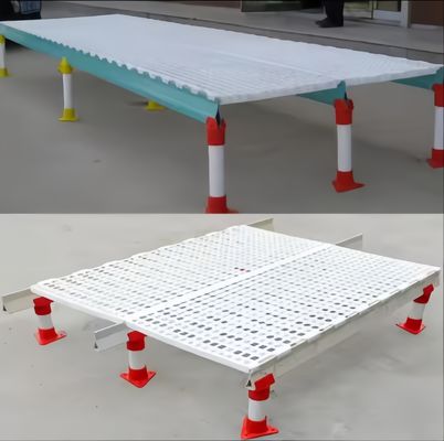 Fácil limpeza de plástico piso de barraca Casa de aves de capoeira cor personalizada