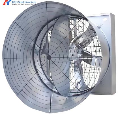 Ventiladores industriais de pouquinhos de baixo ruído Ventilador de refrigeração de aves de capoeira de aço inoxidável