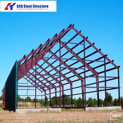Modern Steel Structure Warehouse Prefabricated Q355b Large-Span Steel Structural Buildings Metal Building