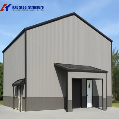 Galpão industrial pré-fabricado, casa com estrutura metálica, edifícios modulares de estrutura de aço