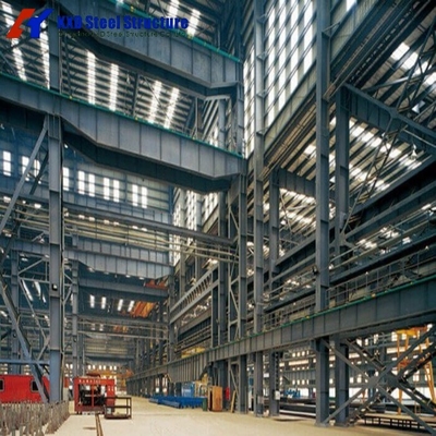 Galpão industrial pré-fabricado, casa com estrutura metálica, edifícios modulares de estrutura de aço